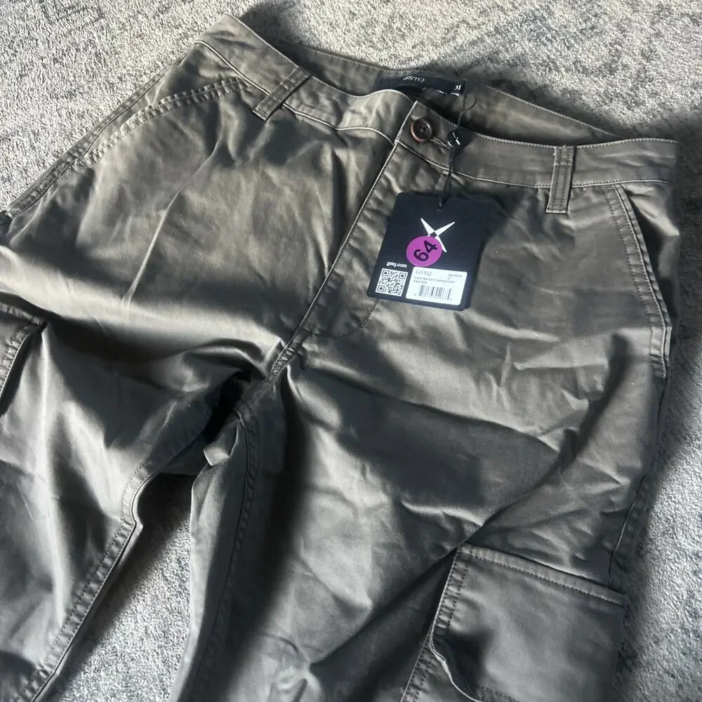 NWT GSTQ Lightweight Cargo Pants Canteen Men's Pants 31
